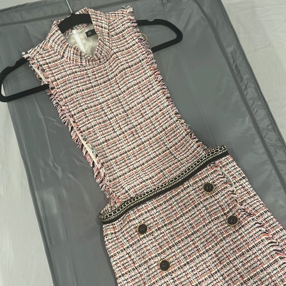 Chanel style tweed skort -one piece - Picture 3 of 5